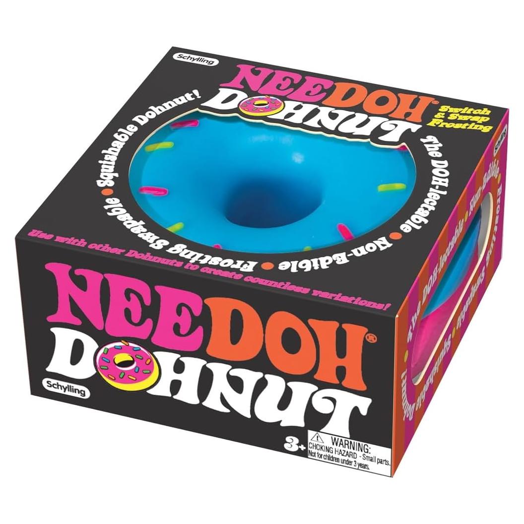 Pelota Antiestrés Schylling NeeDoh Dohnuts - 6.35 cm