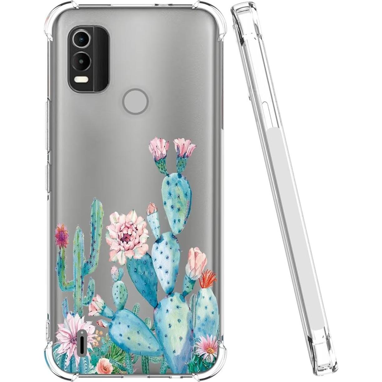 Funda protectora TPU para Nokia C21 Plus Cactus 6.52"