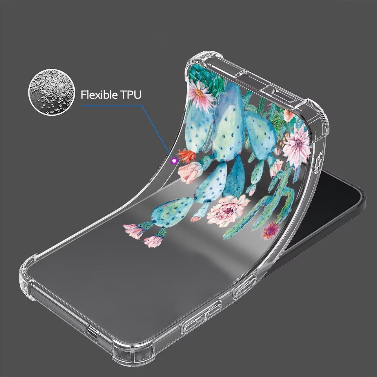 Funda protectora TPU para Nokia C21 Plus Cactus 6.52"