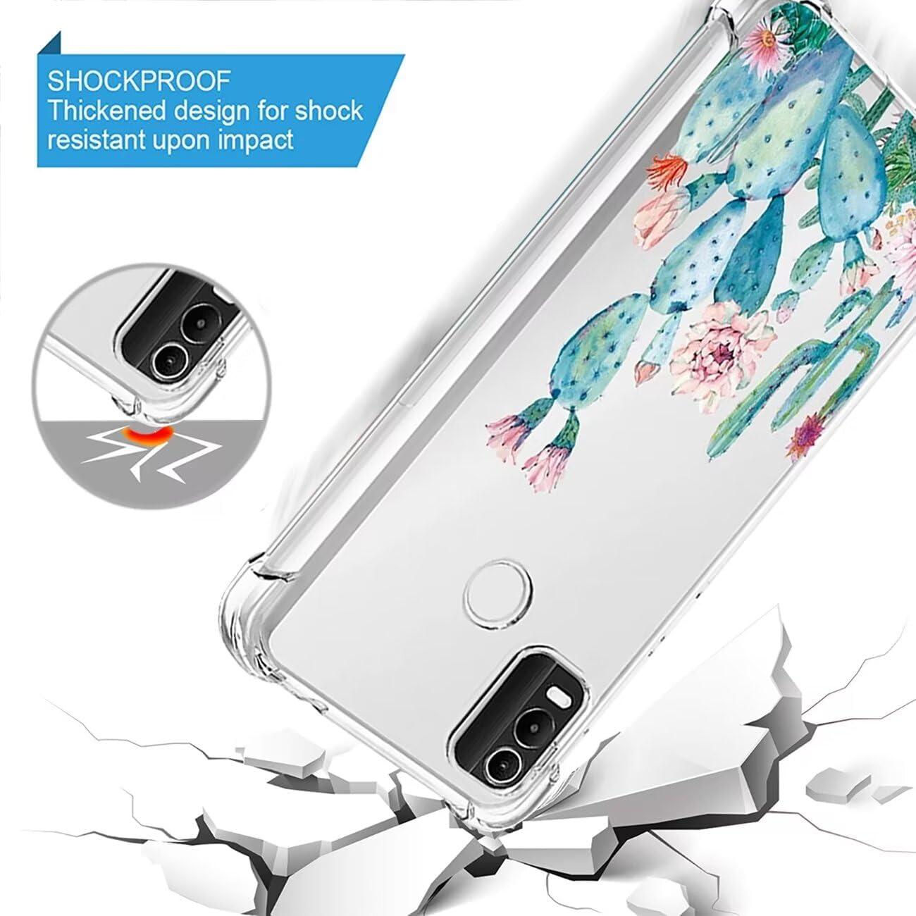 Funda protectora TPU para Nokia C21 Plus Cactus 6.52"