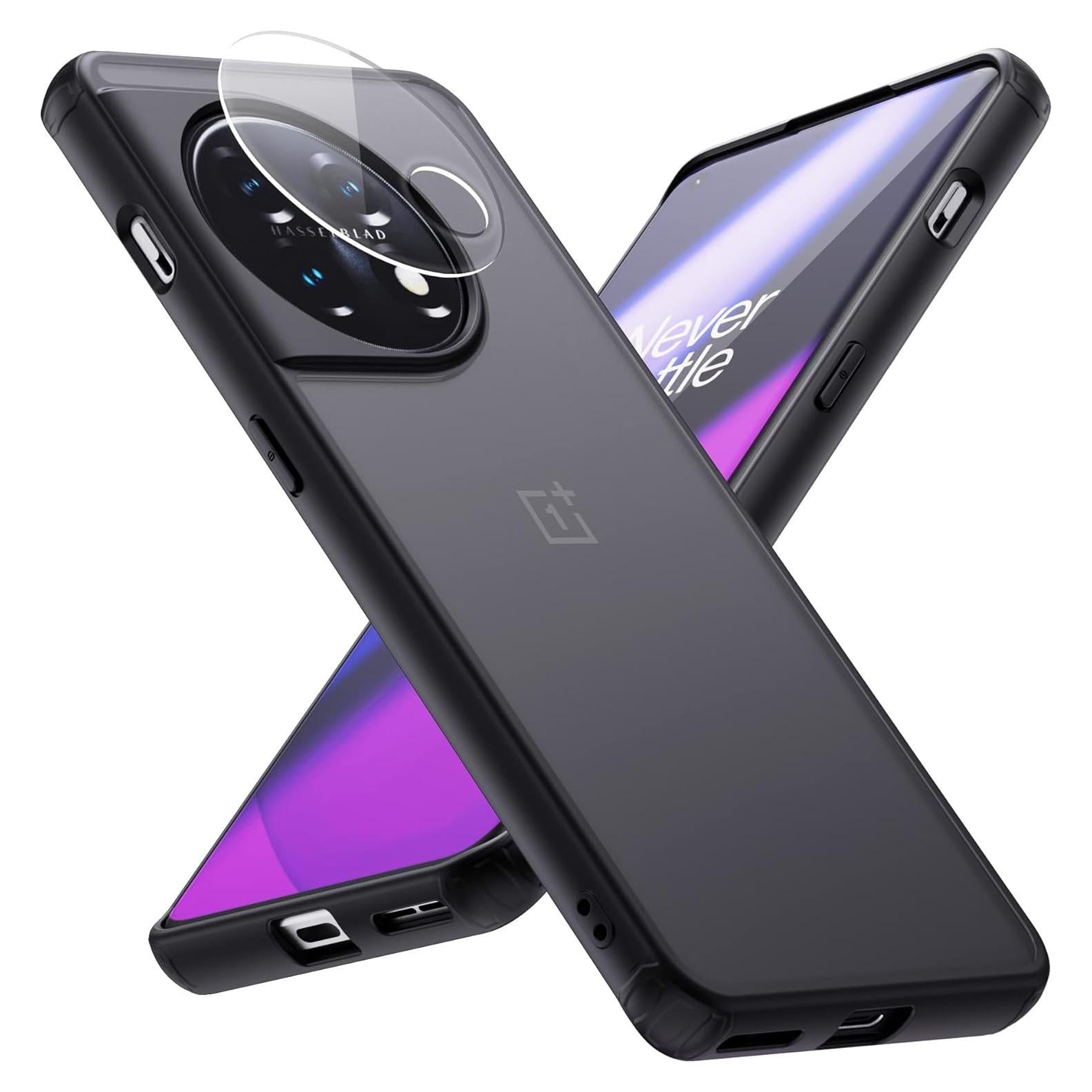 Funda Slim Fit para OnePlus 11 5G con Protector de Lente