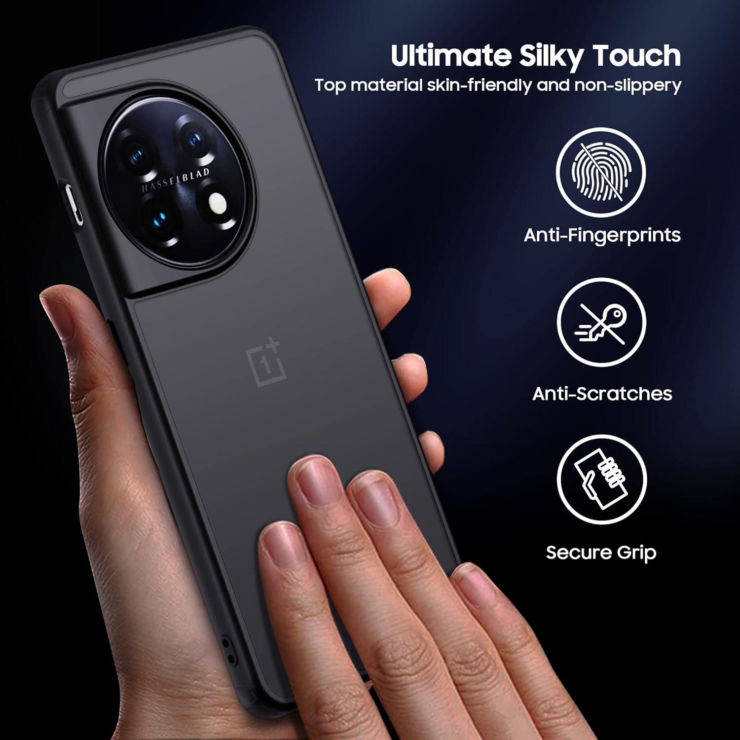 Funda Slim Fit para OnePlus 11 5G con Protector de Lente