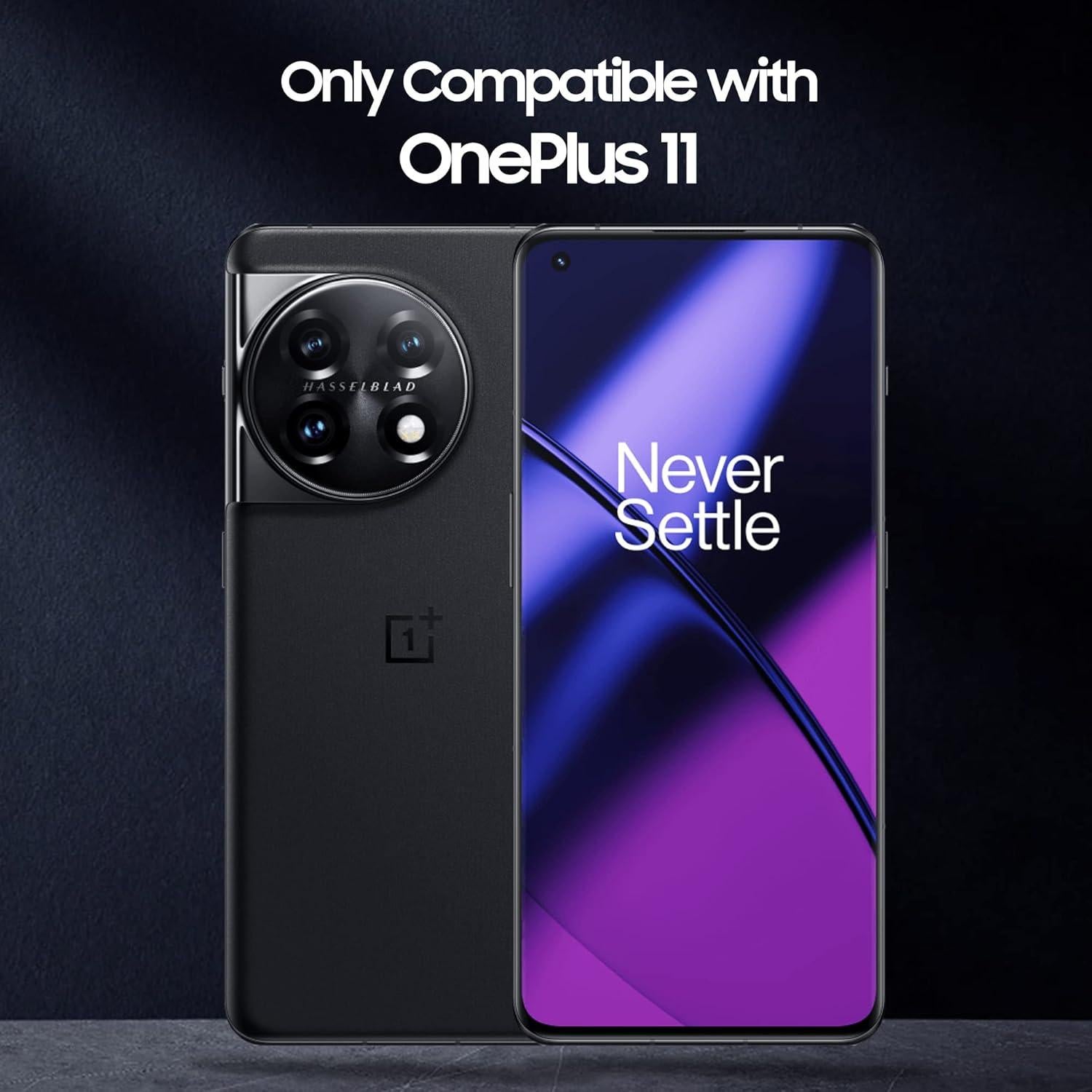 Funda Slim Fit para OnePlus 11 5G con Protector de Lente