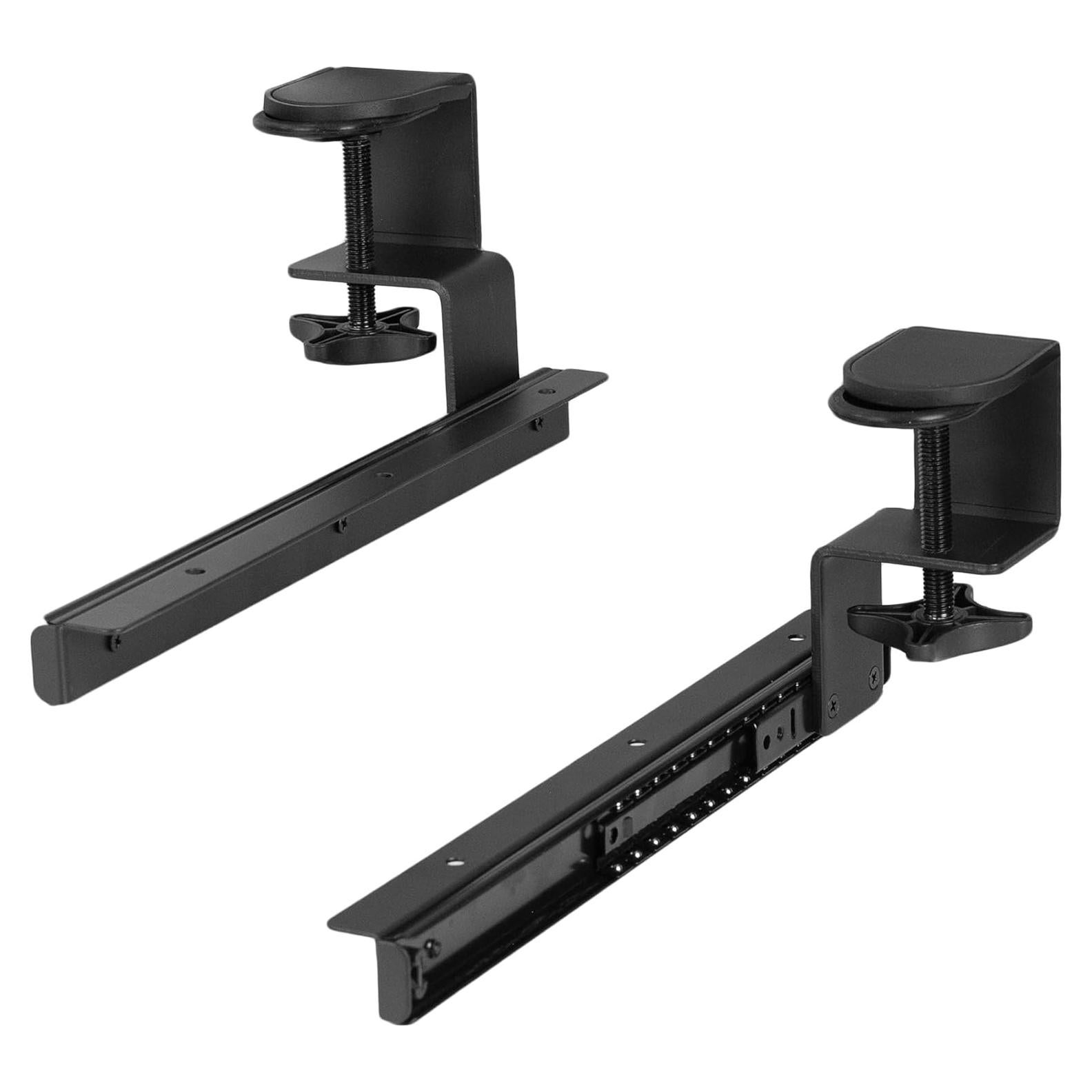 Abrazadera y Rieles Deslizantes VIVO para Bandejas de Teclado