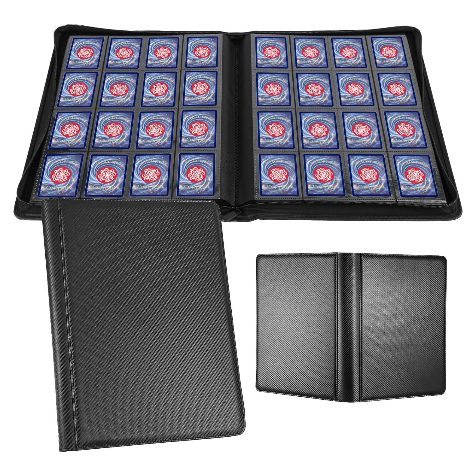 Carpeta de Cartas WisOffice 1000 Bolsillos PU Negro 44.5x33.8 cm