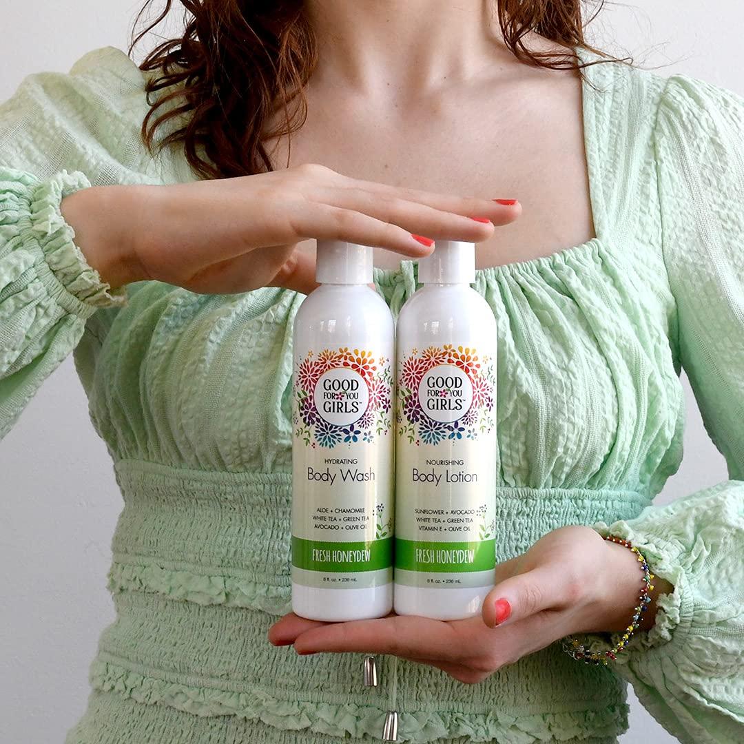 Gel de Ducha Natural Good For You Girls 236ml - Aroma Melón