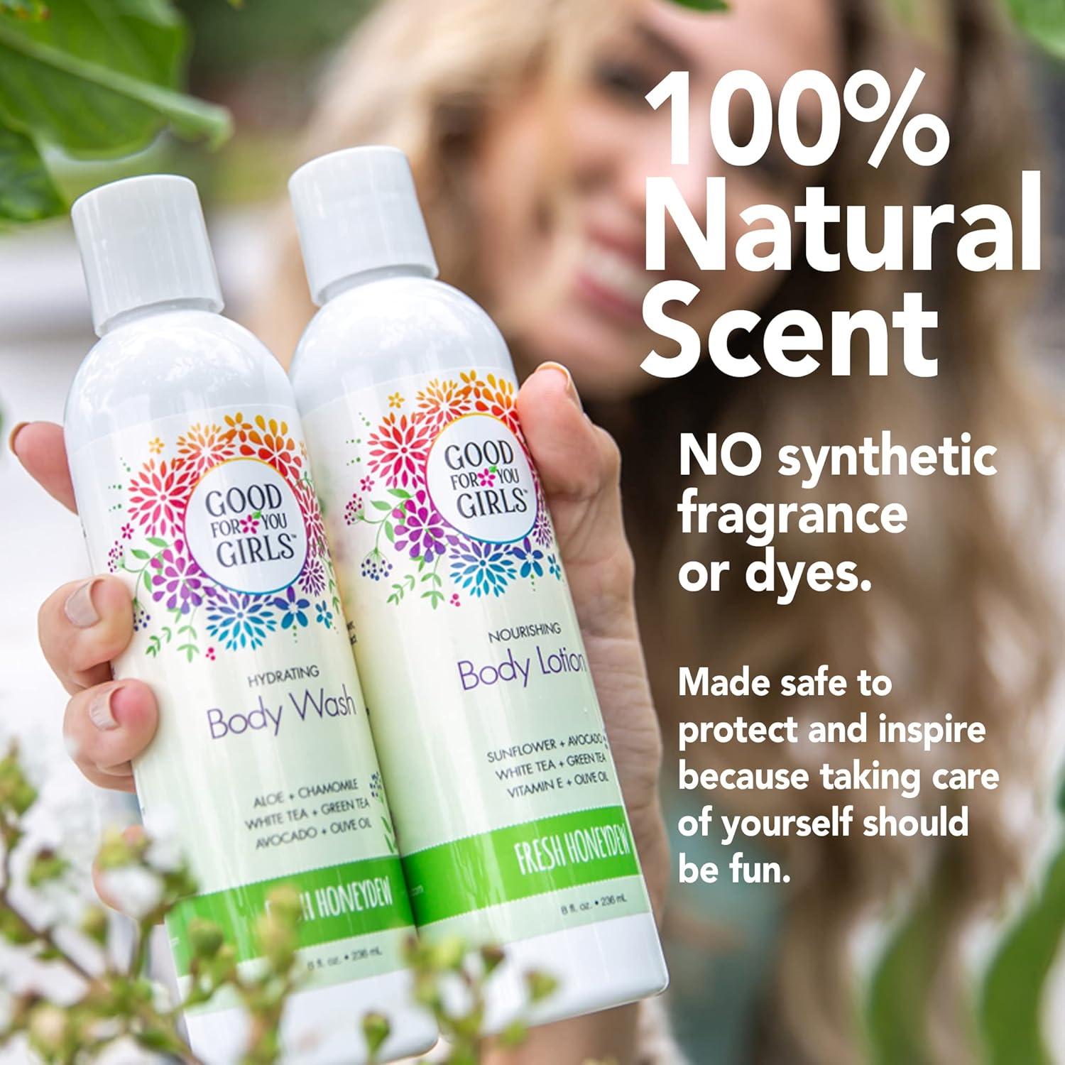 Gel de Ducha Natural Good For You Girls 236ml - Aroma Melón