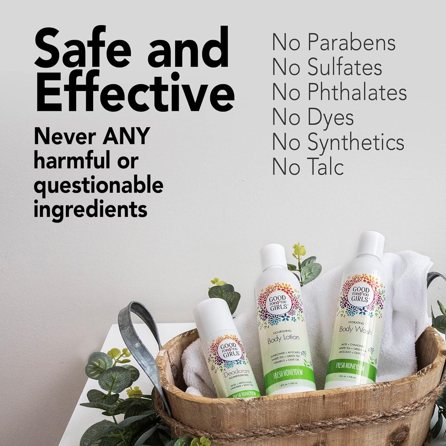 Gel de Ducha Natural Good For You Girls 236ml - Aroma Melón