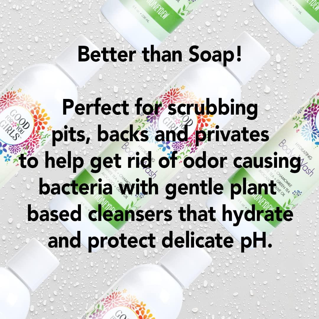 Gel de Ducha Natural Good For You Girls 236ml - Aroma Melón