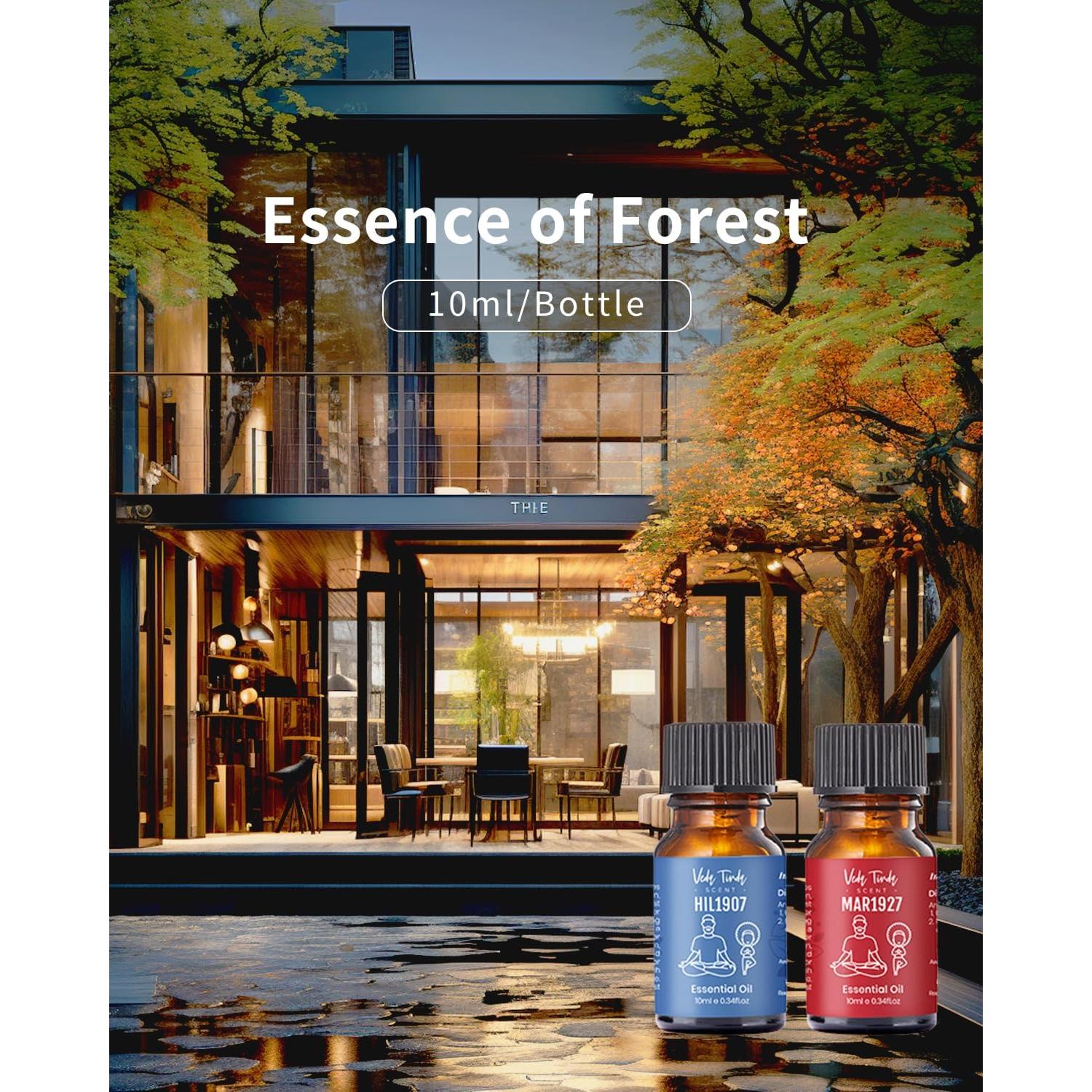 Juego de Aceites Esenciales VEDA TINDA SCENT 6x10ml Aromaterapia