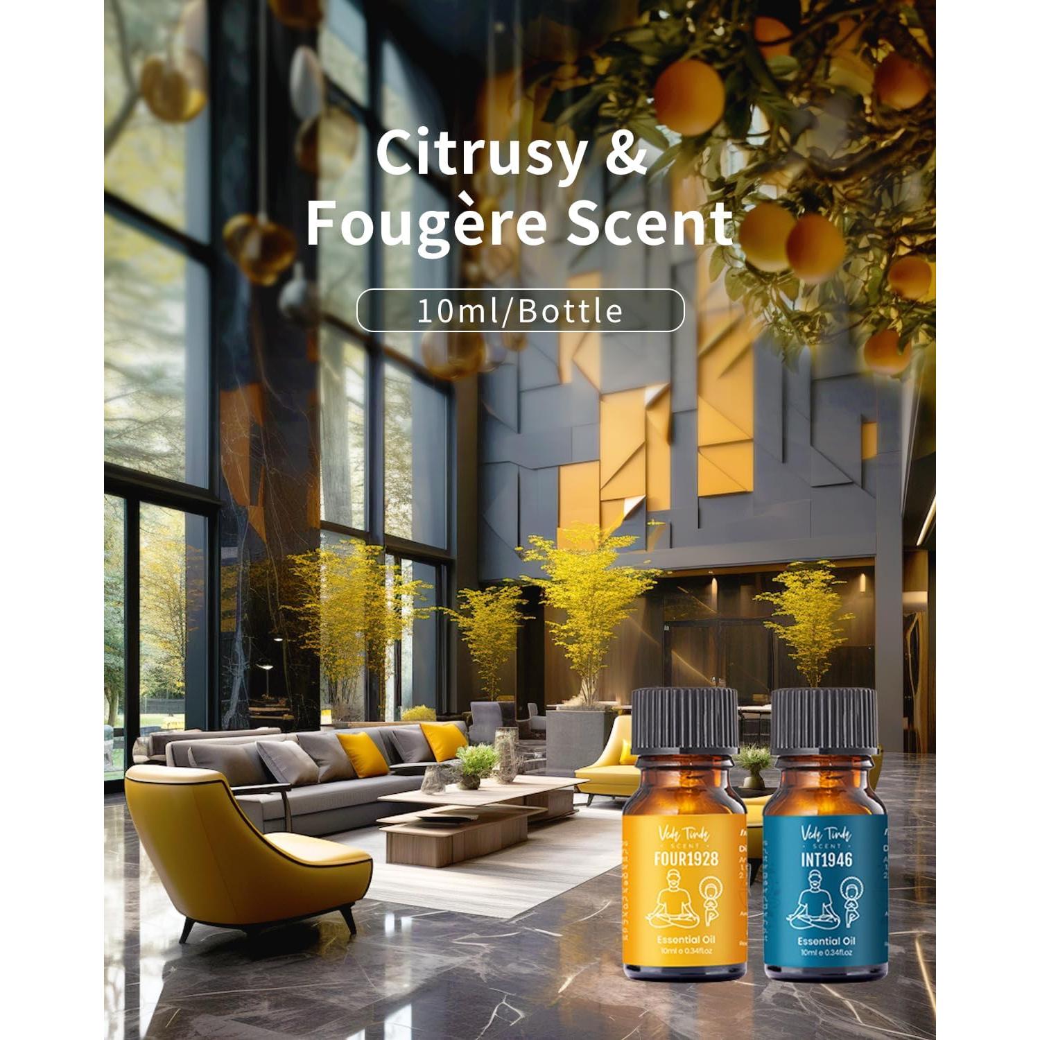 Juego de Aceites Esenciales VEDA TINDA SCENT 6x10ml Aromaterapia