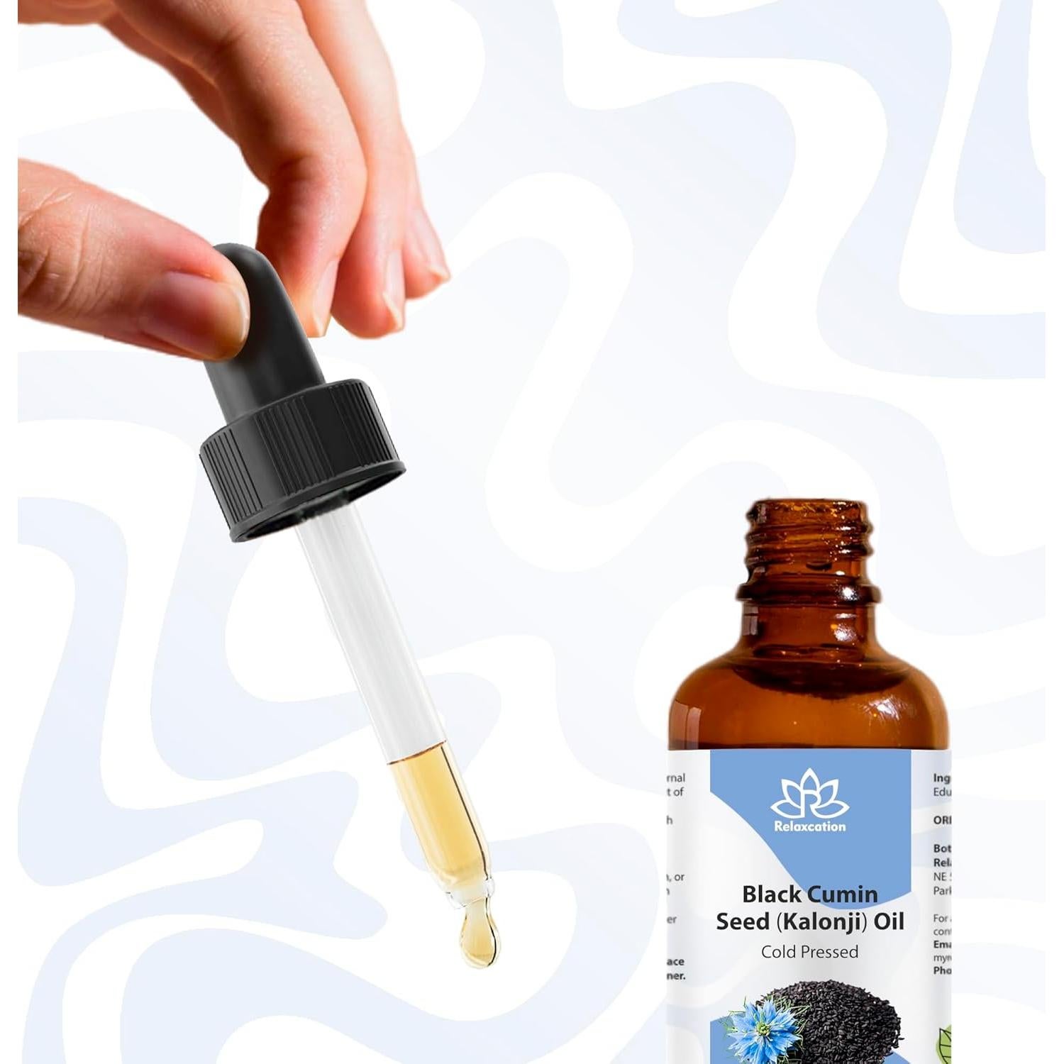 Aceite de Semilla de Comino Negro Orgánico Relaxcation 14.79 ml