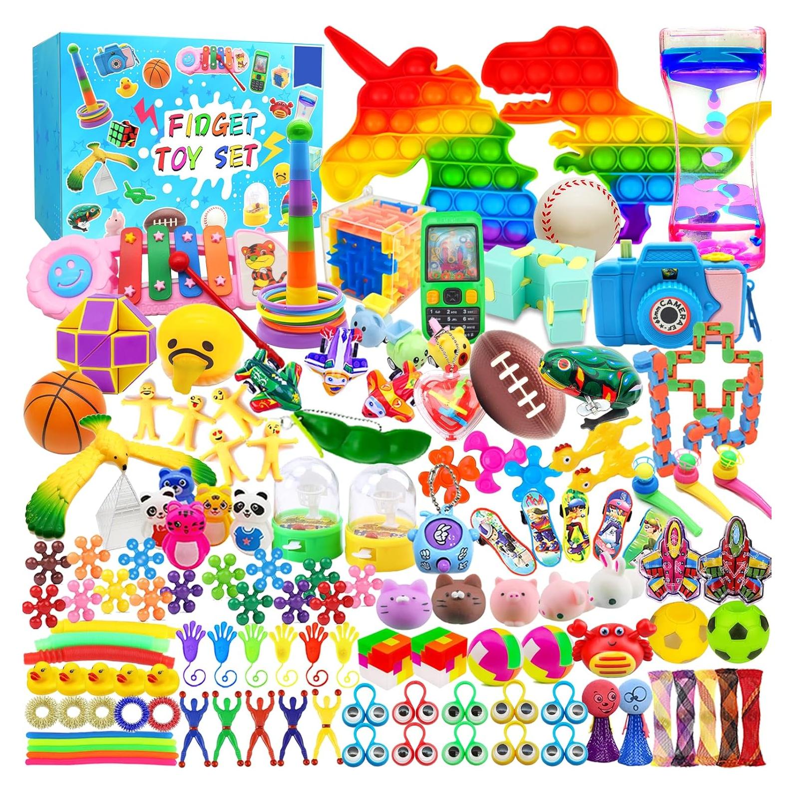 Paquete de 125 Juguetes Antiestrés Edsportshouse para Niños