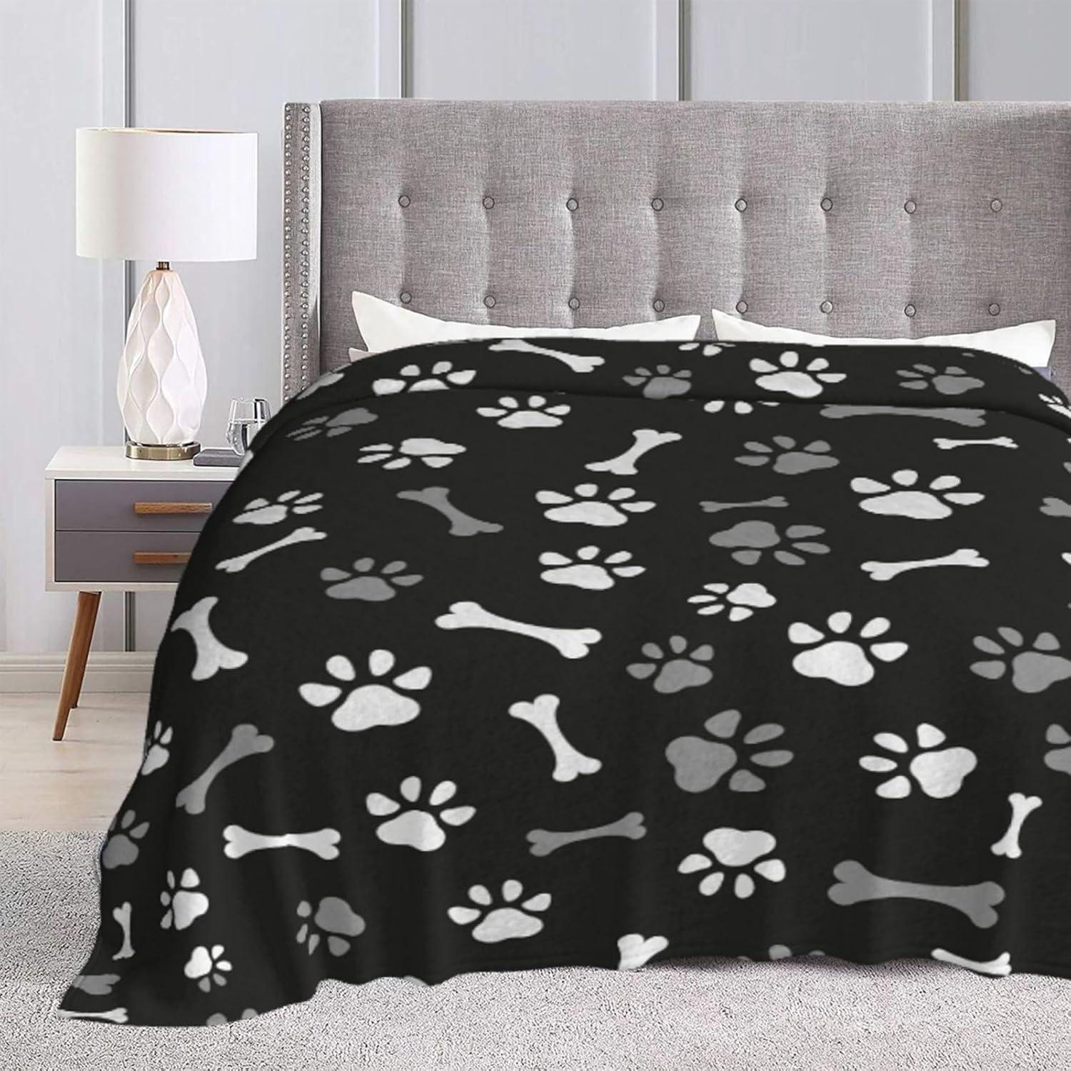 Manta Perinsto Ultra Suave 127x102 cm Patas y Huesos