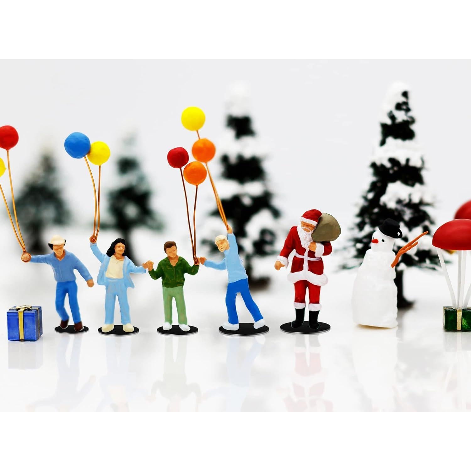 Yerliker 120 Pcs Bases Miniatura Acrílicas 25mm 35mm 45mm