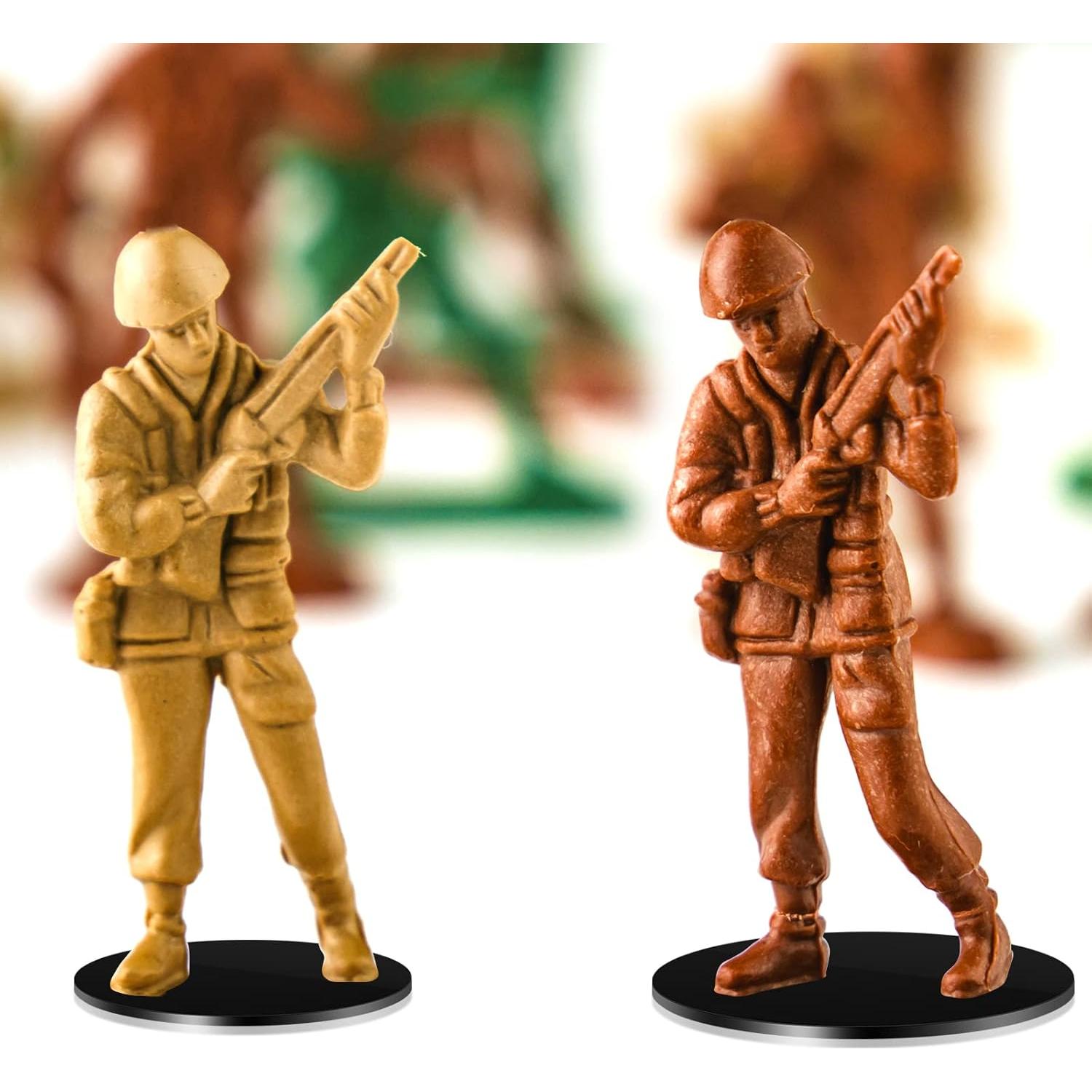 Yerliker 120 Pcs Bases Miniatura Acrílicas 25mm 35mm 45mm