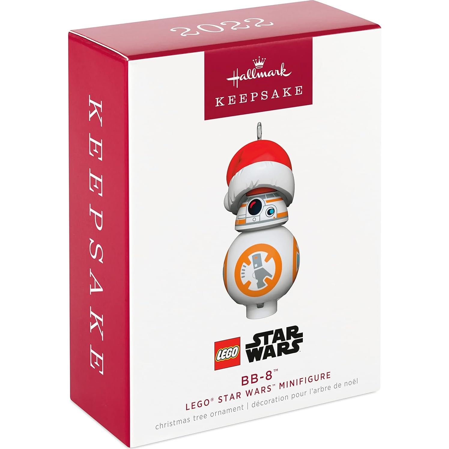 Adorno Navideño Miniatura Hallmark BB-8 Star Wars 2022