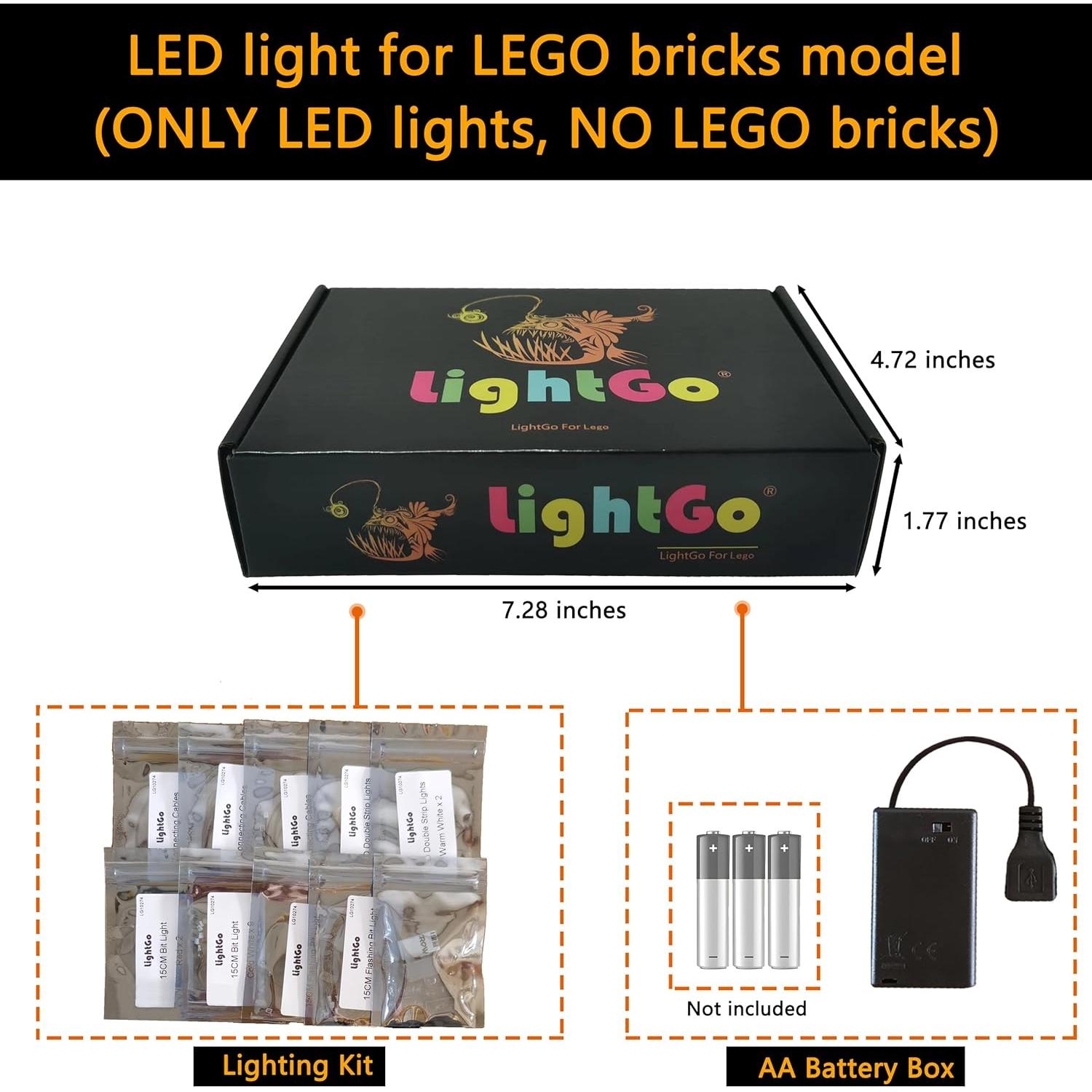 Kit de Iluminación LED LightGo para Lego 75356 Destructor Estelar