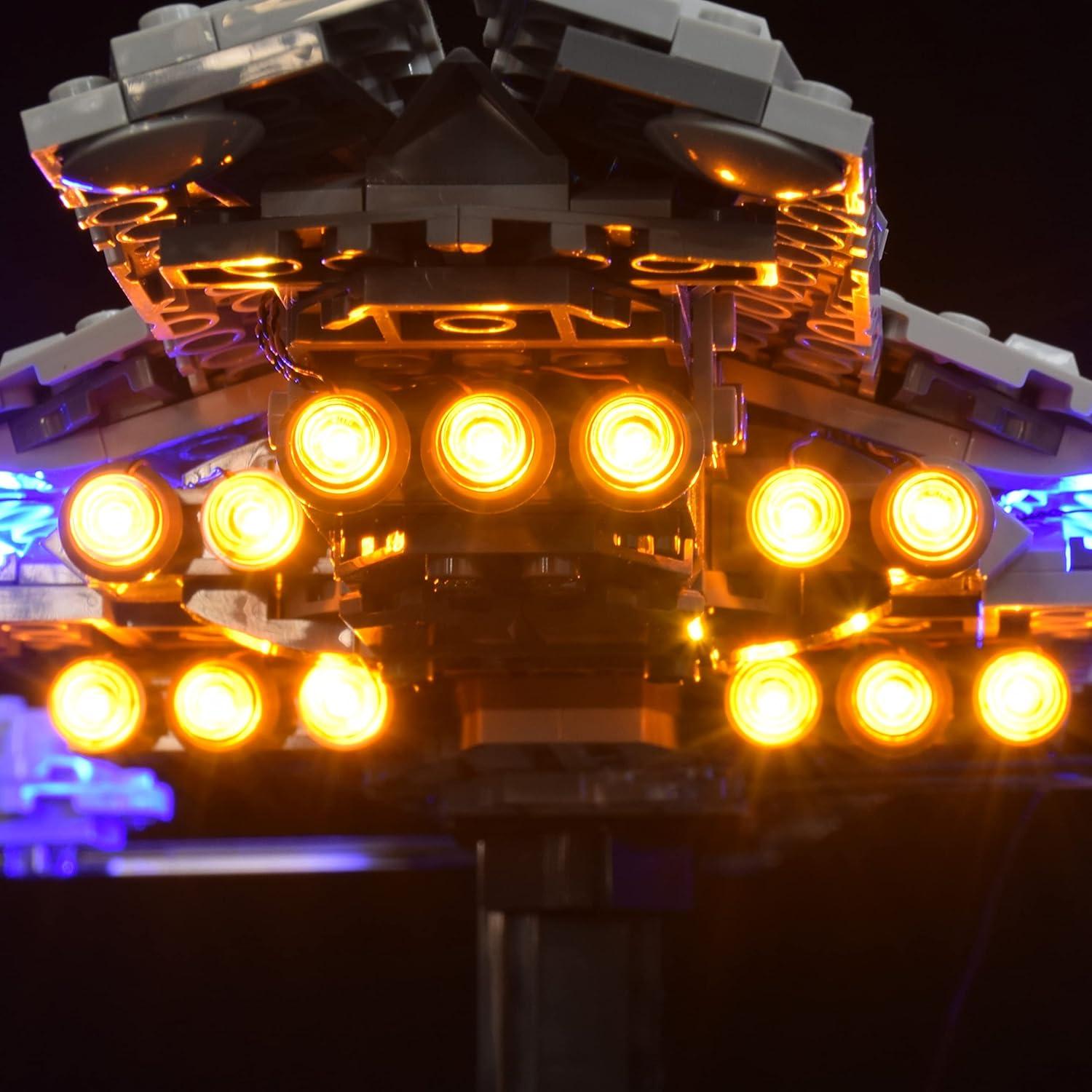 Kit de Iluminación LED LightGo para Lego 75356 Destructor Estelar
