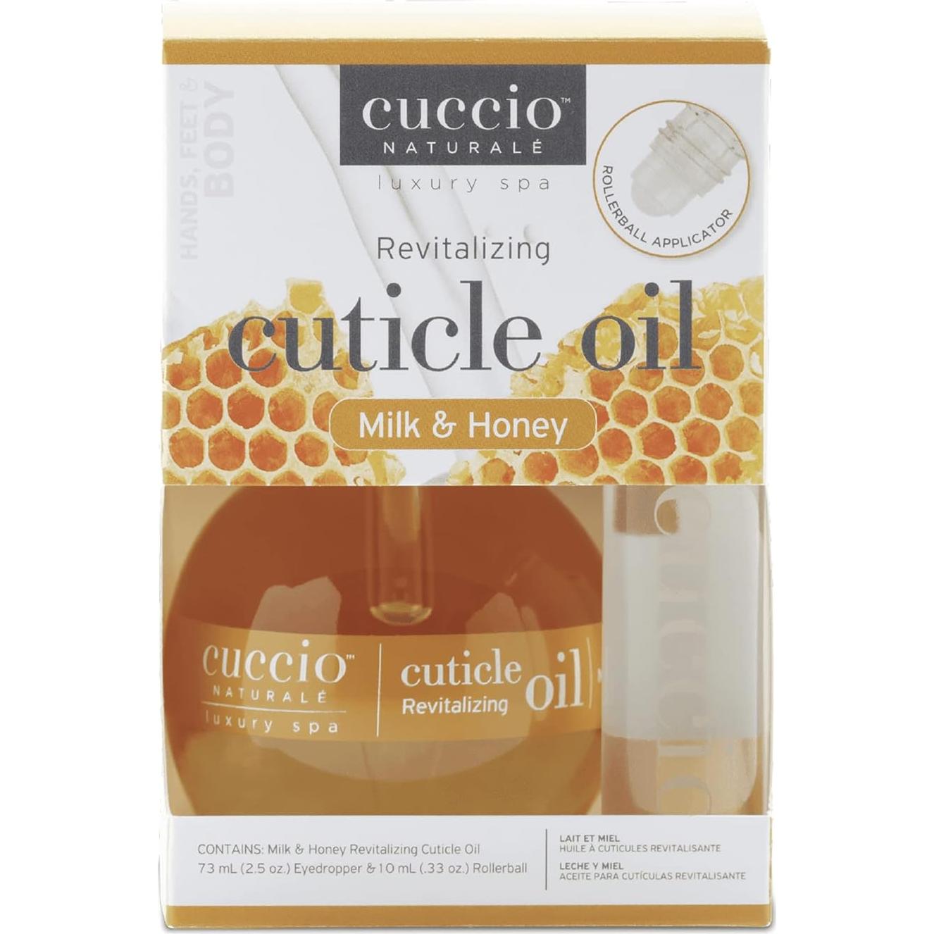 Set Aceite Revitalizante Cutículas Cuccio Naturale 83ml