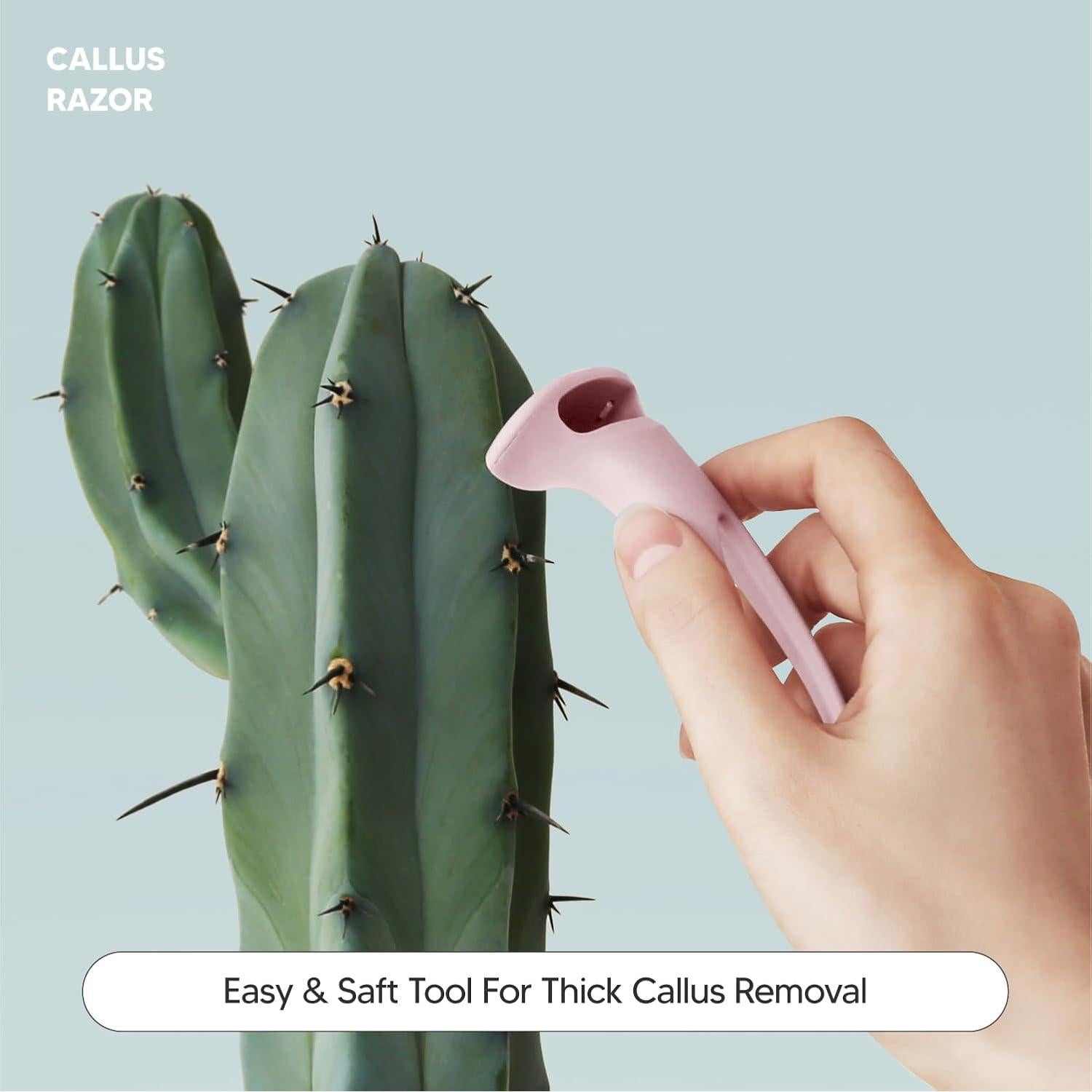 Rasuradora de Callos MAX-MATE de Acero Inoxidable Ergonómica