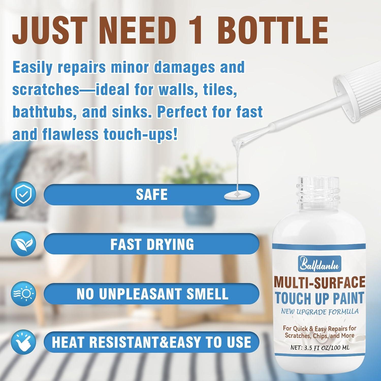 Pintura de Retoque Multi-Superficie Balldanlu 30ml Blanca