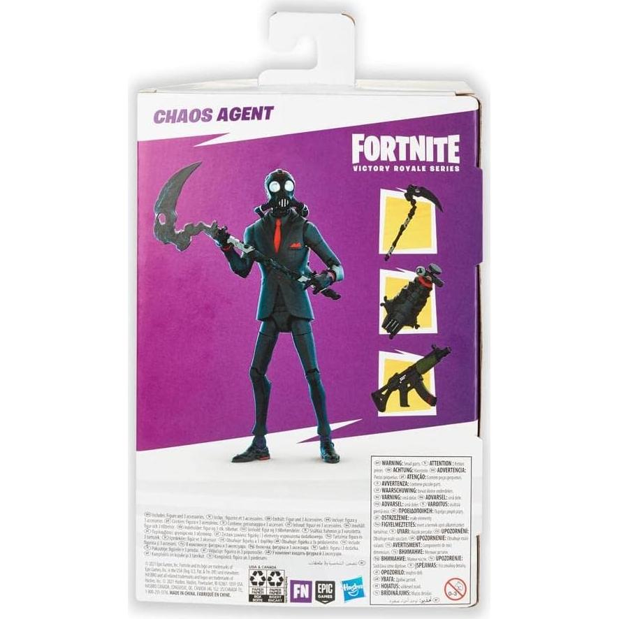 Figura de Acción Chaos Agent Fortnite Hasbro 15.24 cm
