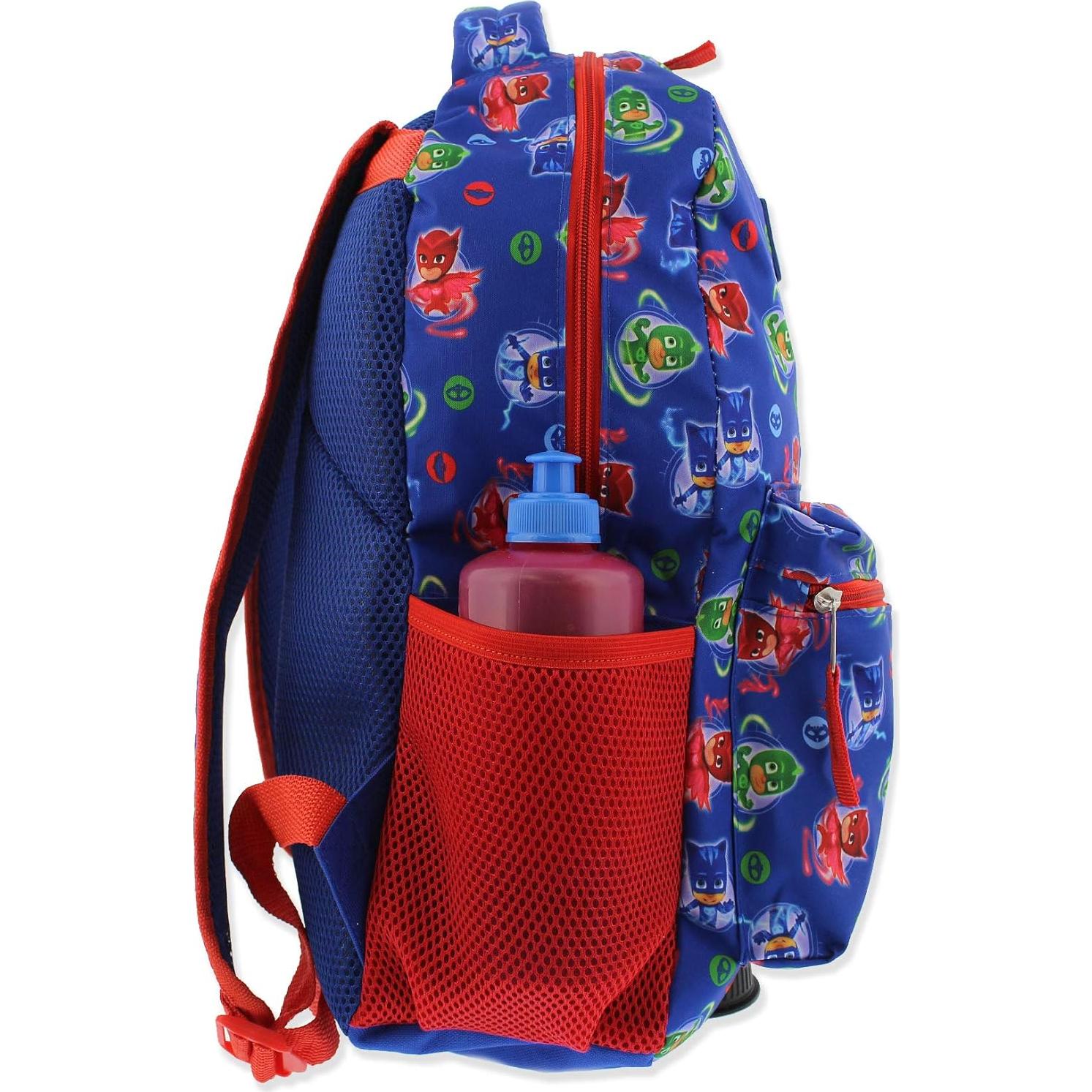 Mochila Escolar PJ Masks Disney 40.6x30.5x10.2 cm