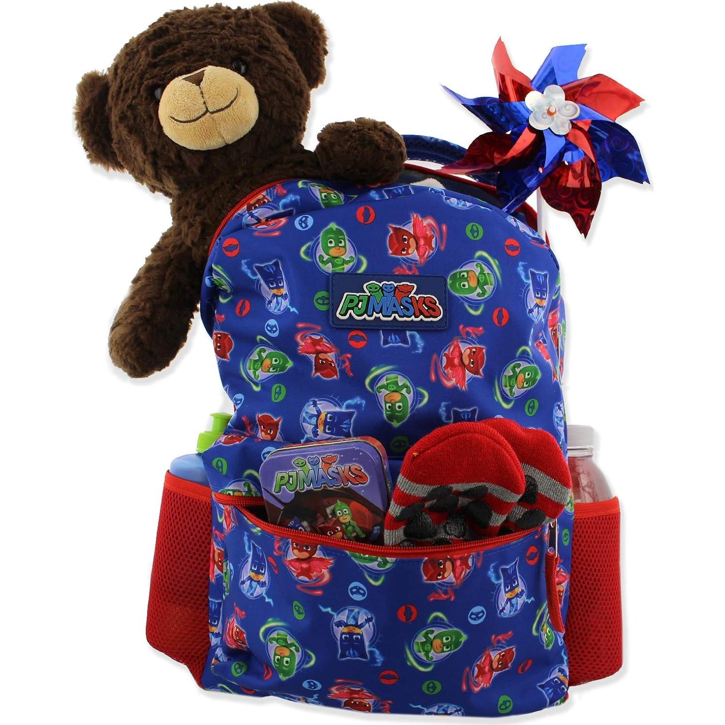 Mochila Escolar PJ Masks Disney 40.6x30.5x10.2 cm