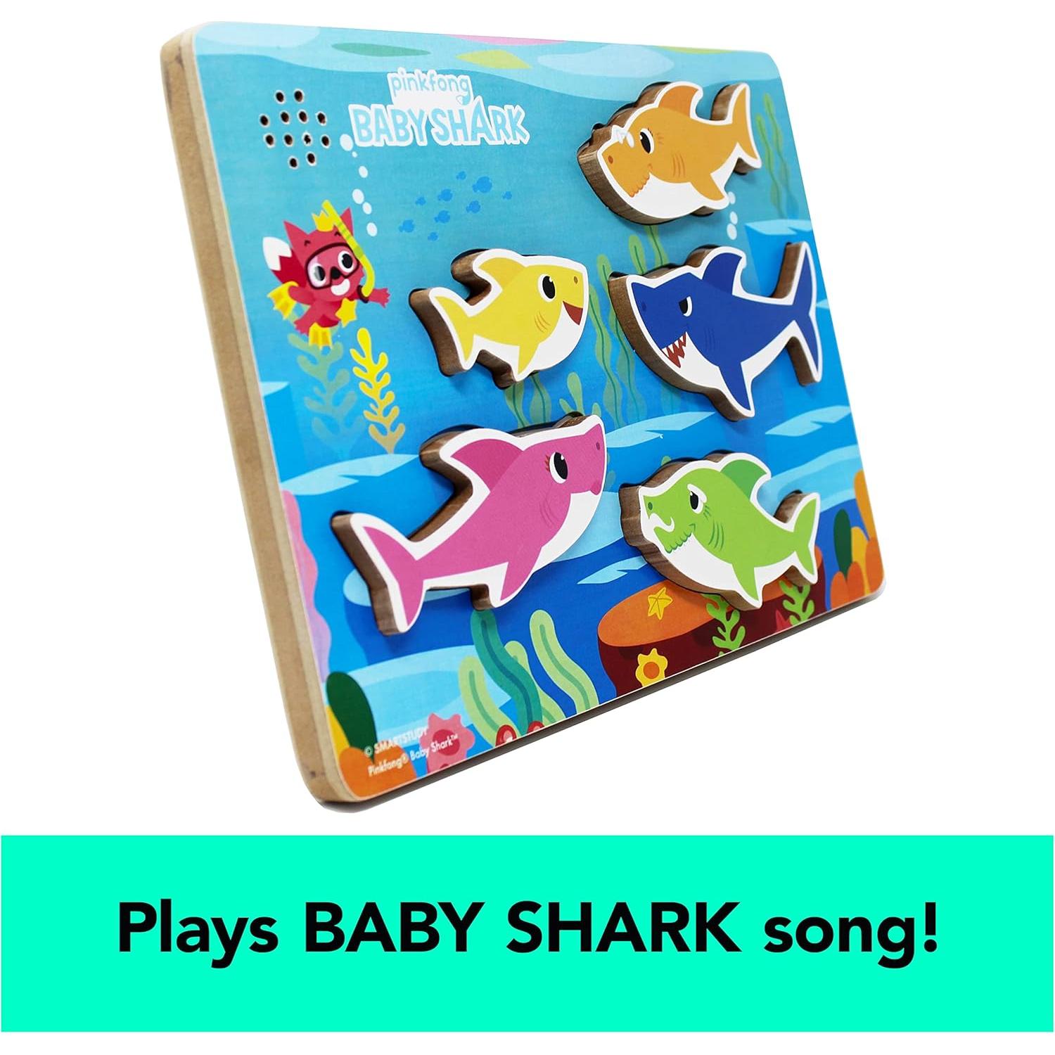 Rompecabezas de Sonido Musical Spin Master Baby Shark 5 Piezas