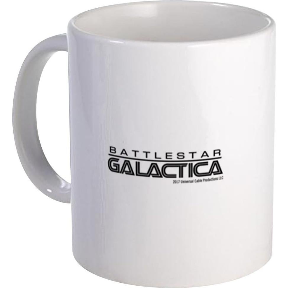 Taza de Café Frak Blanca 11oz SYFY Battlestar Galactica