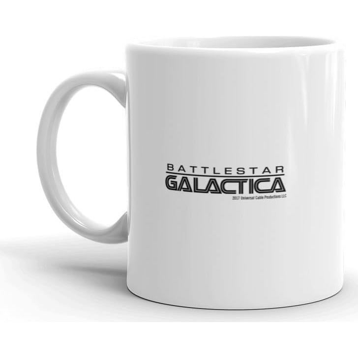 Taza de Café Frak Blanca 11oz SYFY Battlestar Galactica