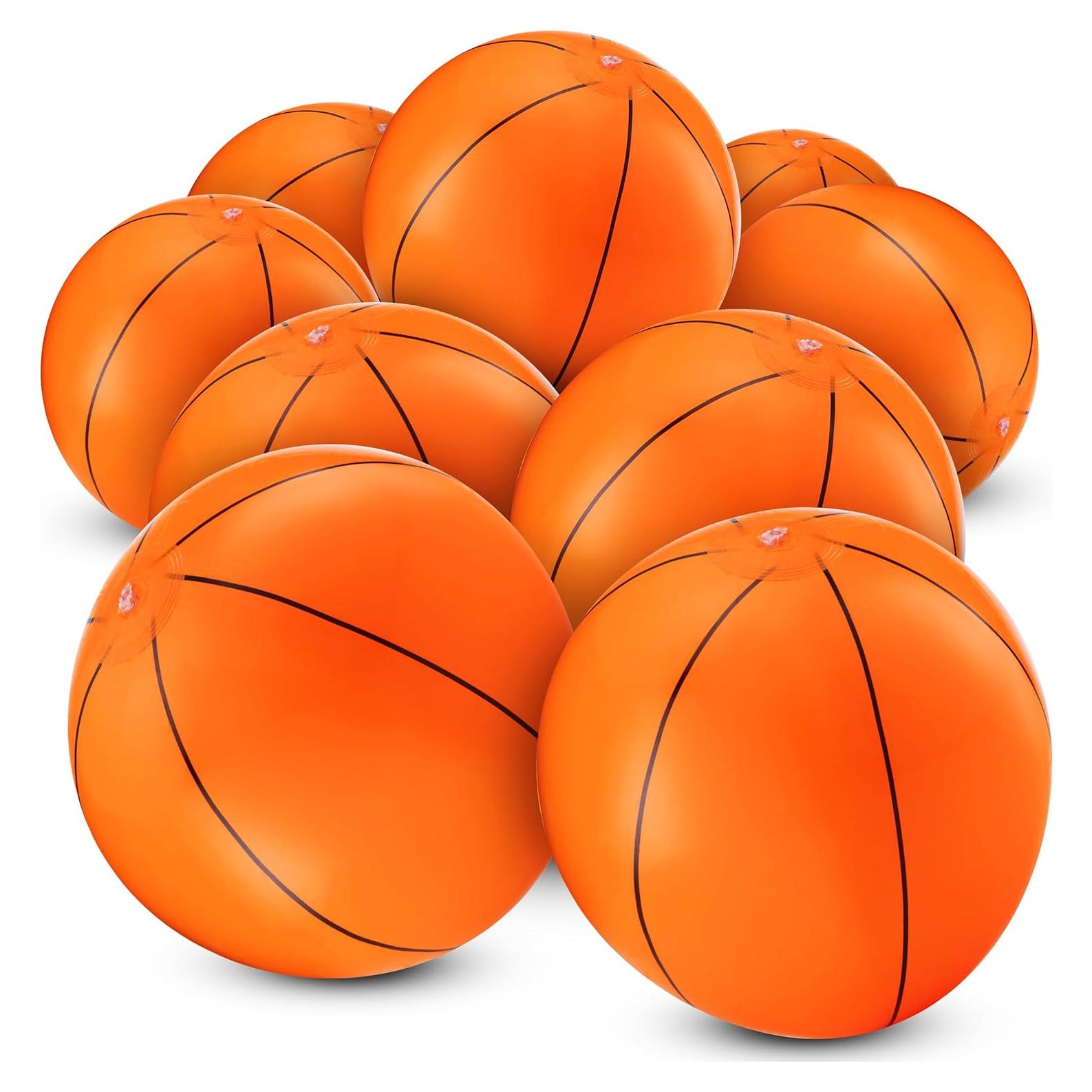 Balones de Baloncesto Inflables Bedwina - Paquete de 6 - 40.64 cm