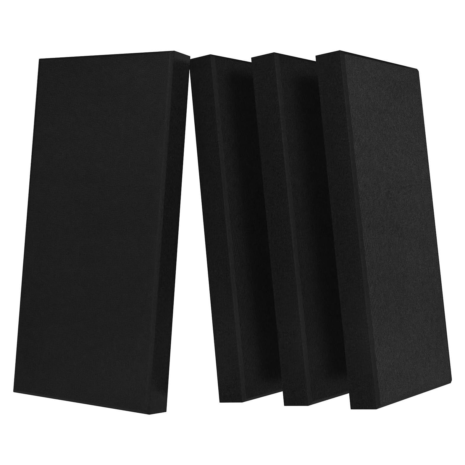 Paneles Acústicos UMIACOUSTICS 4 PCS 60x30 cm Fibra Vidrio Negro