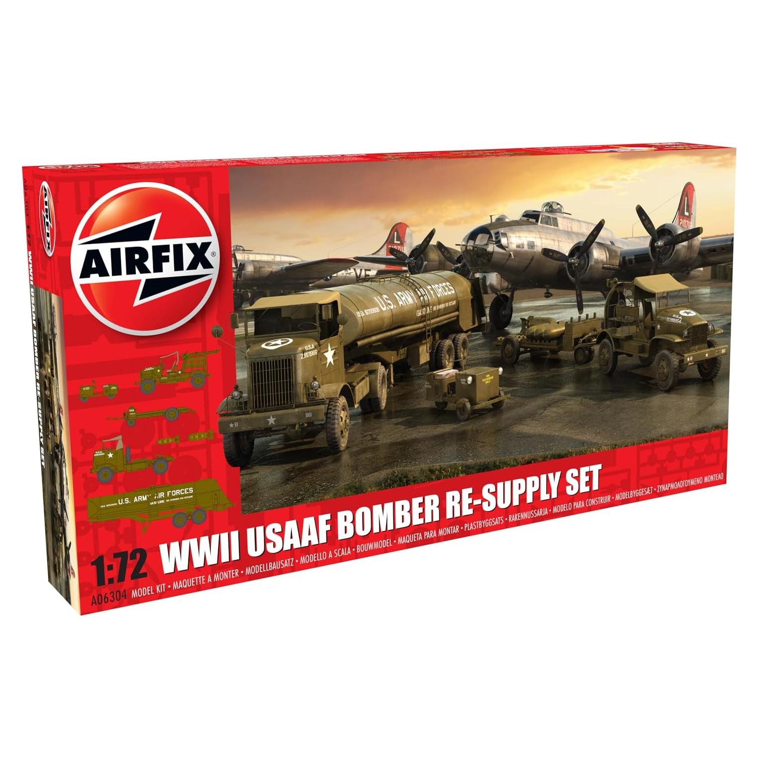 Kit de Modelo Militar Airfix 1:72 Reabastecimiento Bombarderos USAAF