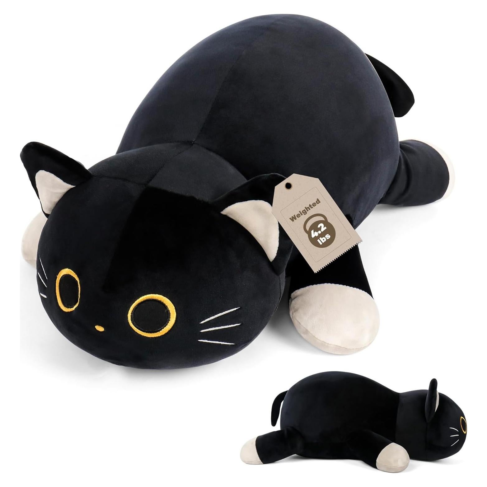Gato Negro de Peluche Jumbo 61 cm 1.9 kg Wepop