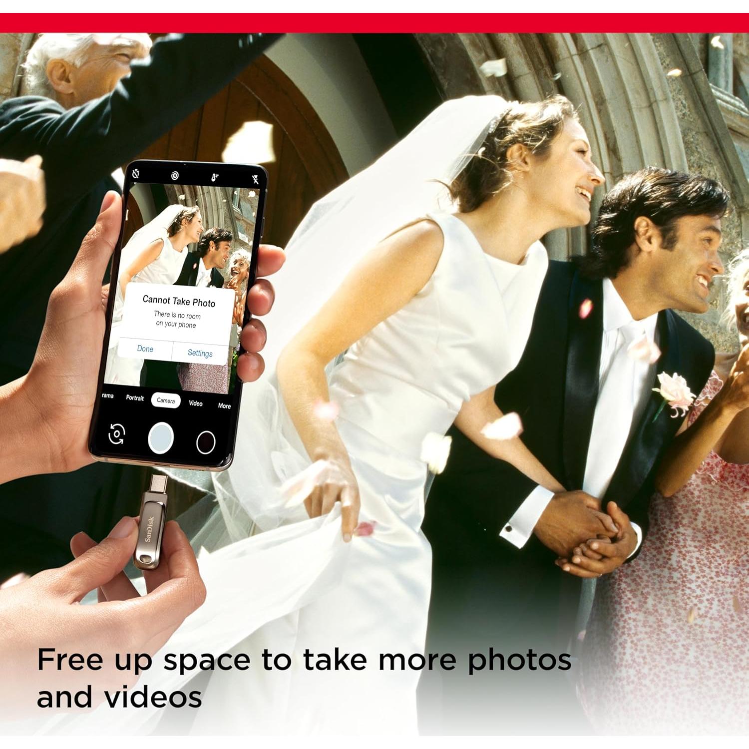 SanDisk Ultra Dual Drive Luxe 32GB USB Tipo-C y Tipo-A