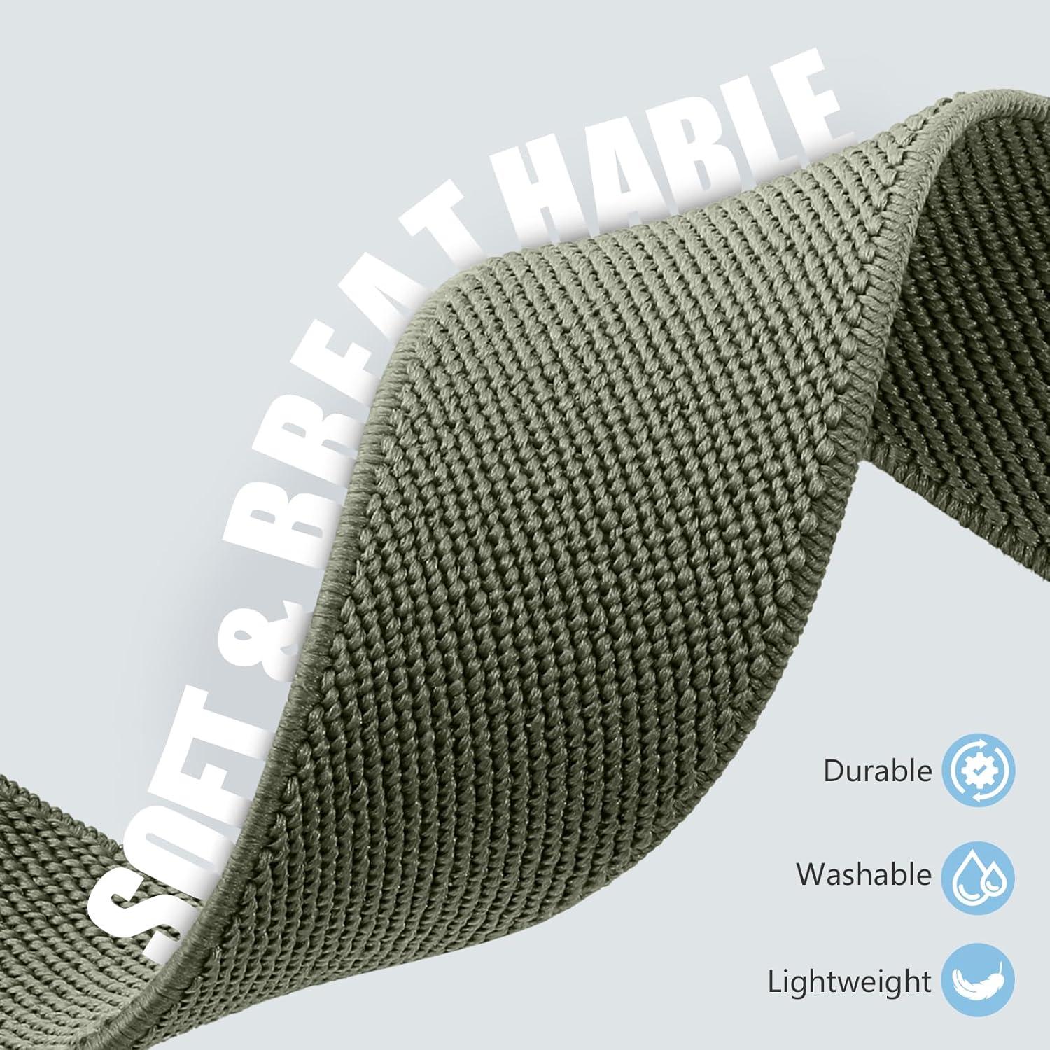 Correa Magnética Easuny para Samsung Galaxy Watch 20mm Verde Militar