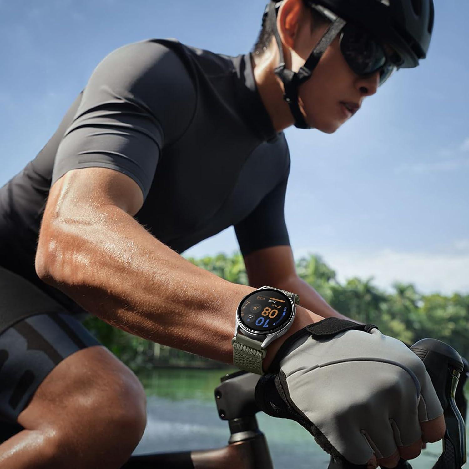 Correa Magnética Easuny para Samsung Galaxy Watch 20mm Verde Militar