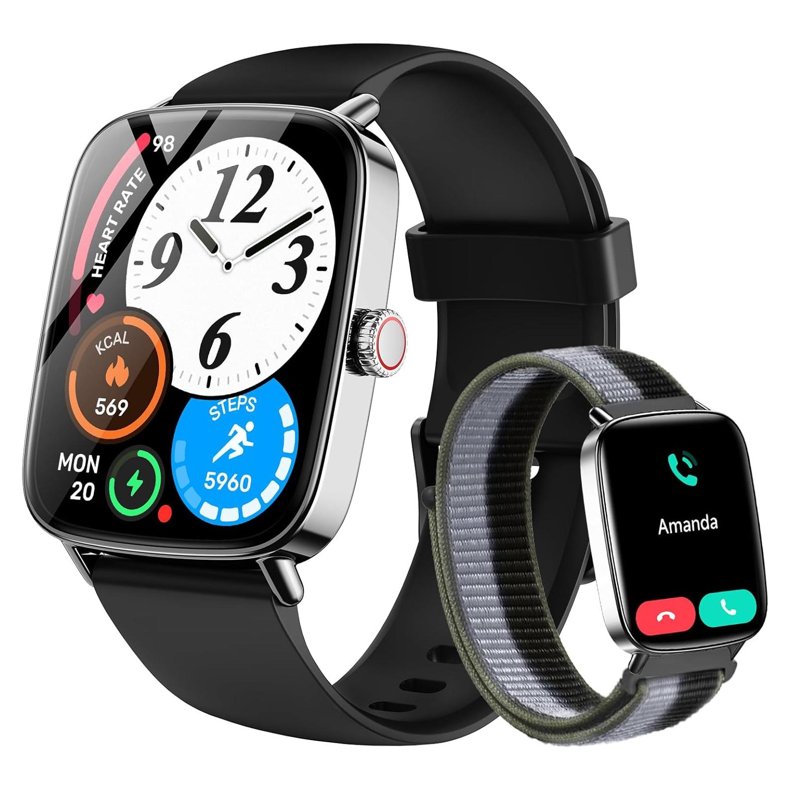 Reloj Inteligente Tensky 1.85" Pantalla Táctil IP68 Fitness