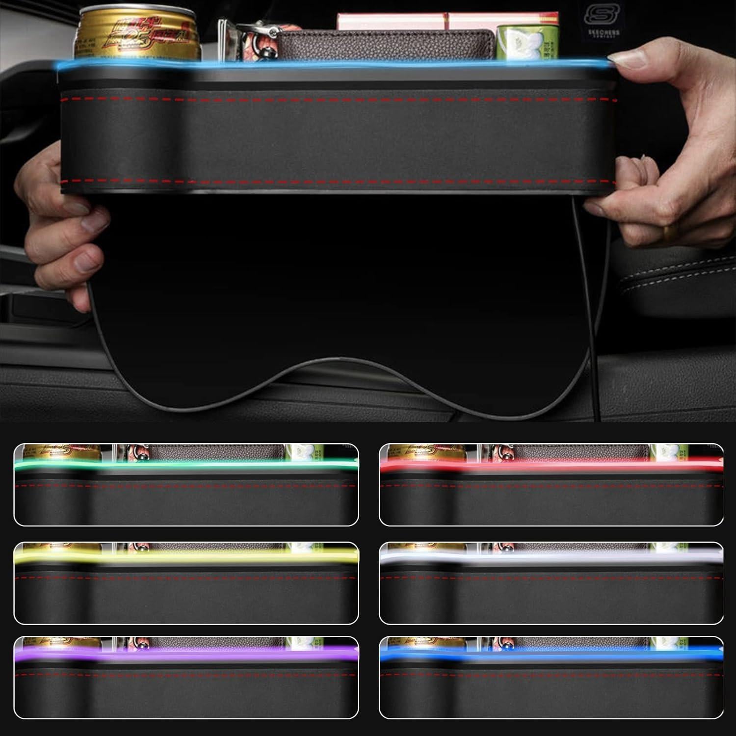 Organizador de Asiento de Coche xiaoniu con LED 7 Colores