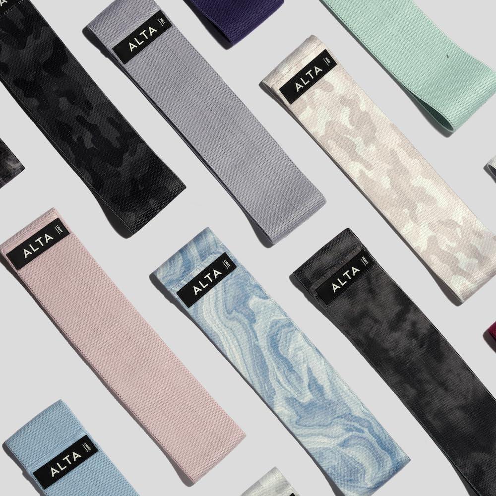 Bandas de Resistencia ALTA para Mujeres - 3 Niveles Camo