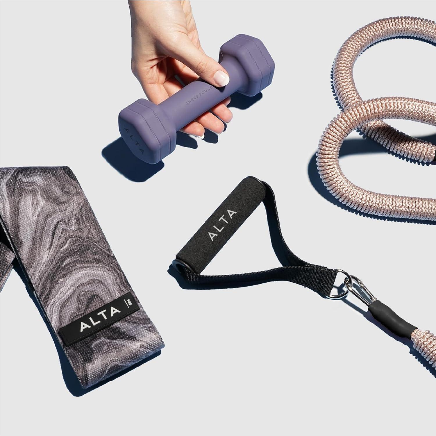 Bandas de Resistencia ALTA para Mujeres - 3 Niveles Camo