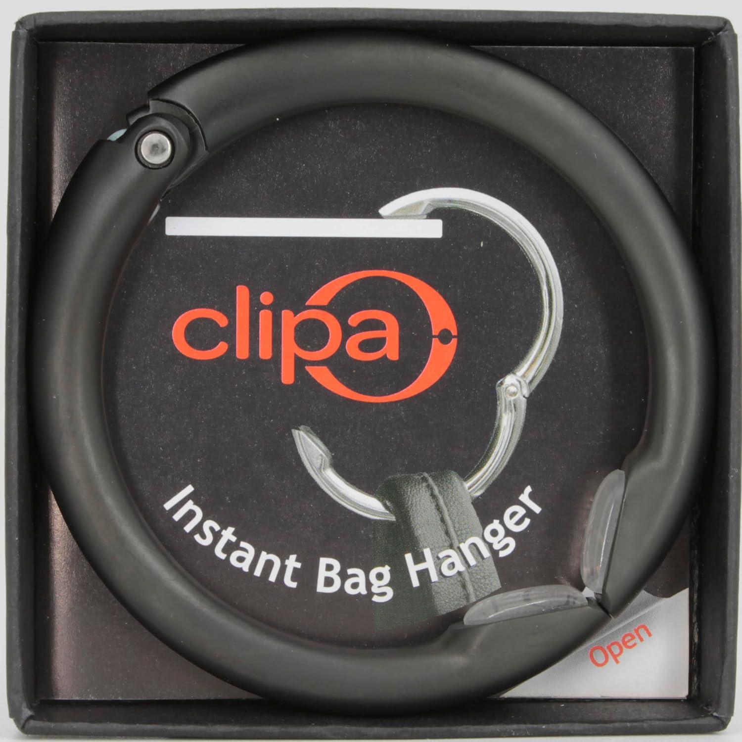 Clipa Bag Hanger Topcor Gancho para Bolsas 15 kg Negro Mate
