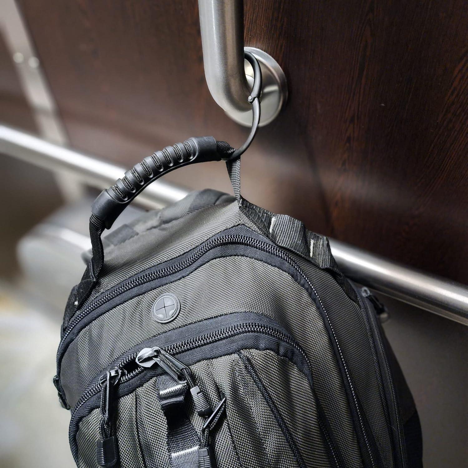 Clipa Bag Hanger Topcor Gancho para Bolsas 15 kg Negro Mate