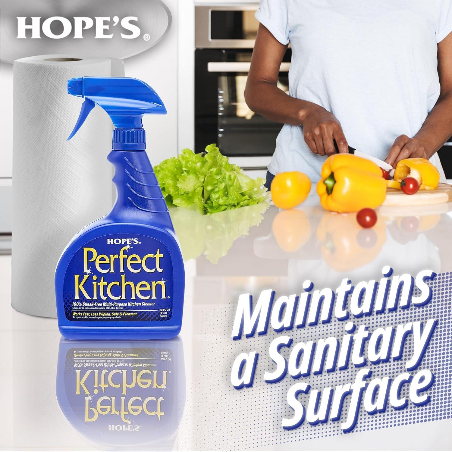 Limpiador Multiusos HOPE'S 32 Oz Sin Residuo para Cocina