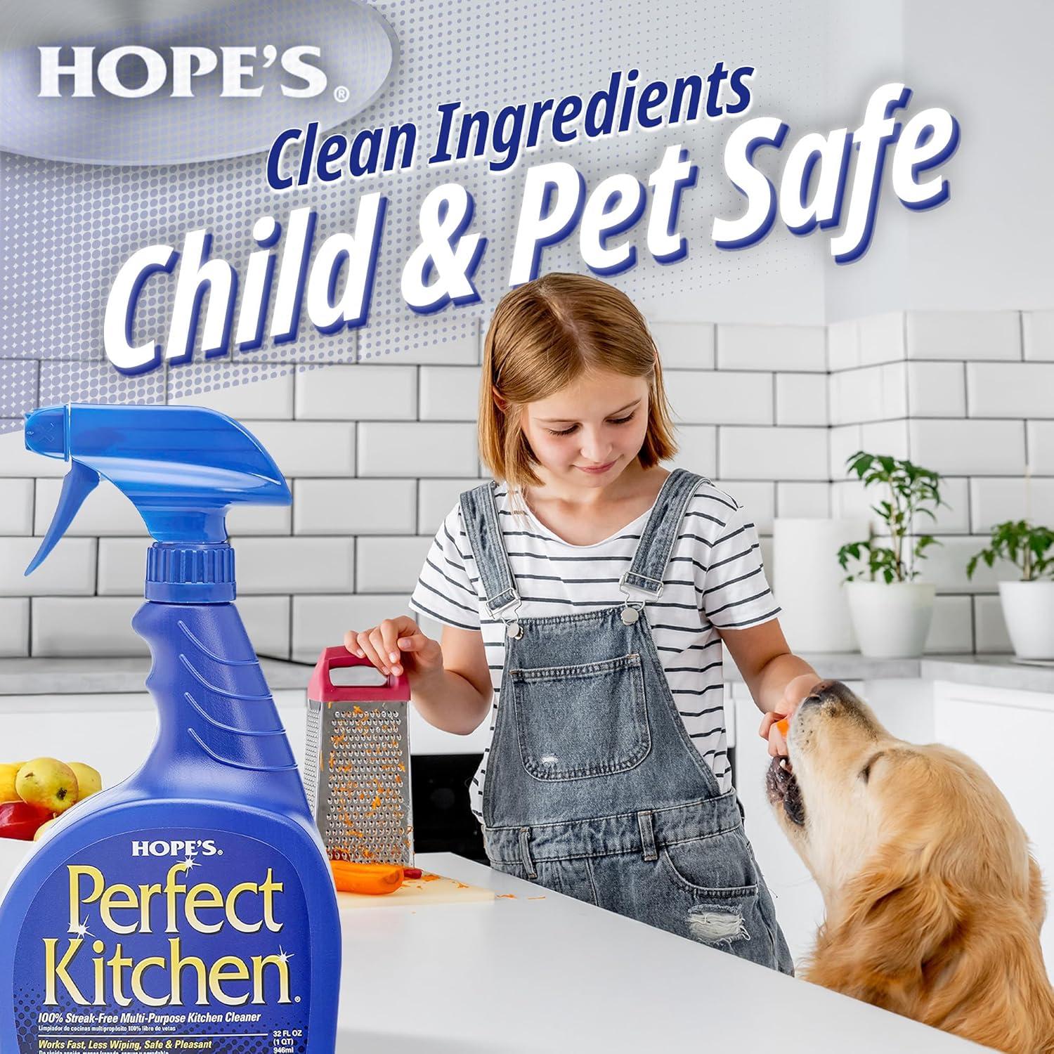 Limpiador Multiusos HOPE'S 32 Oz Sin Residuo para Cocina