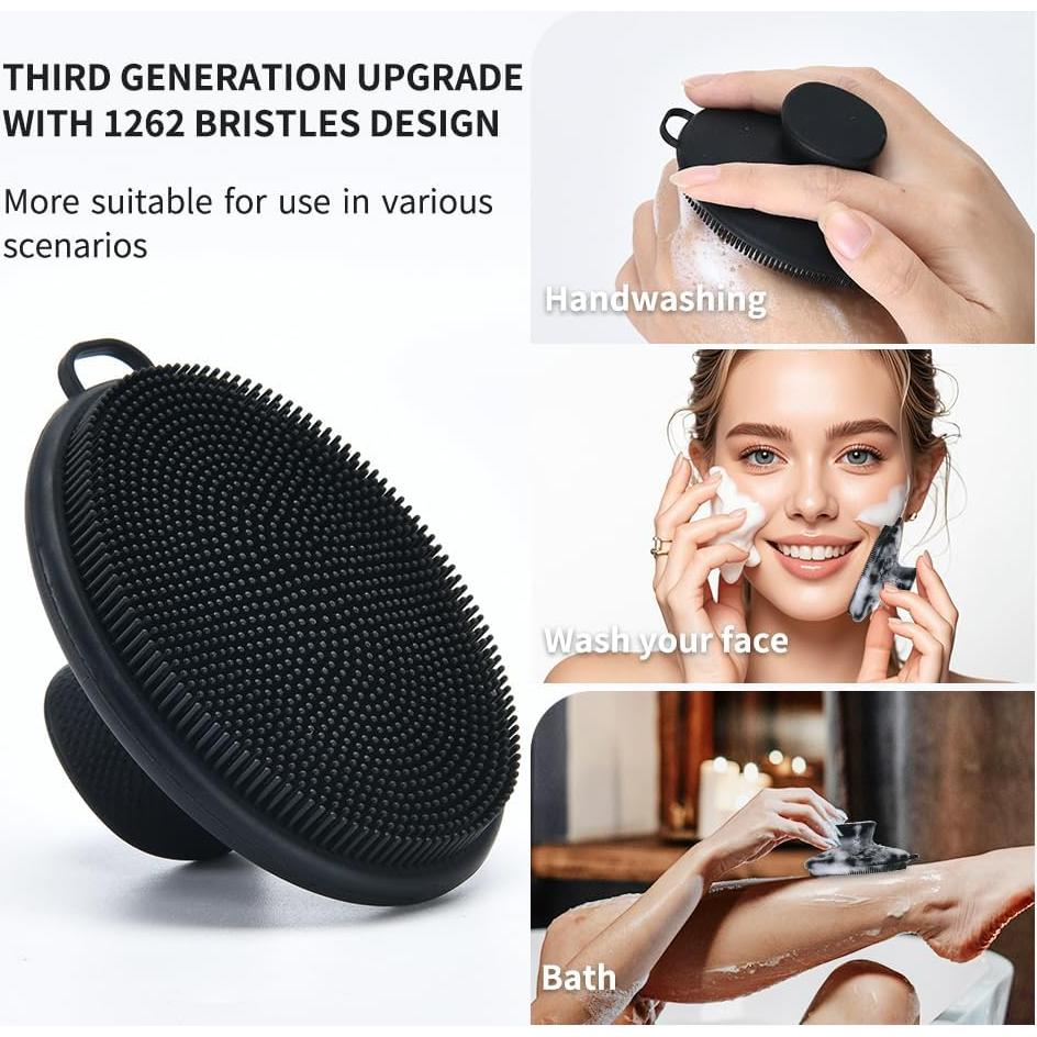 Cepillo Facial de Silicona XIAOZHIHUI Grande 1262 Cerdas Suaves