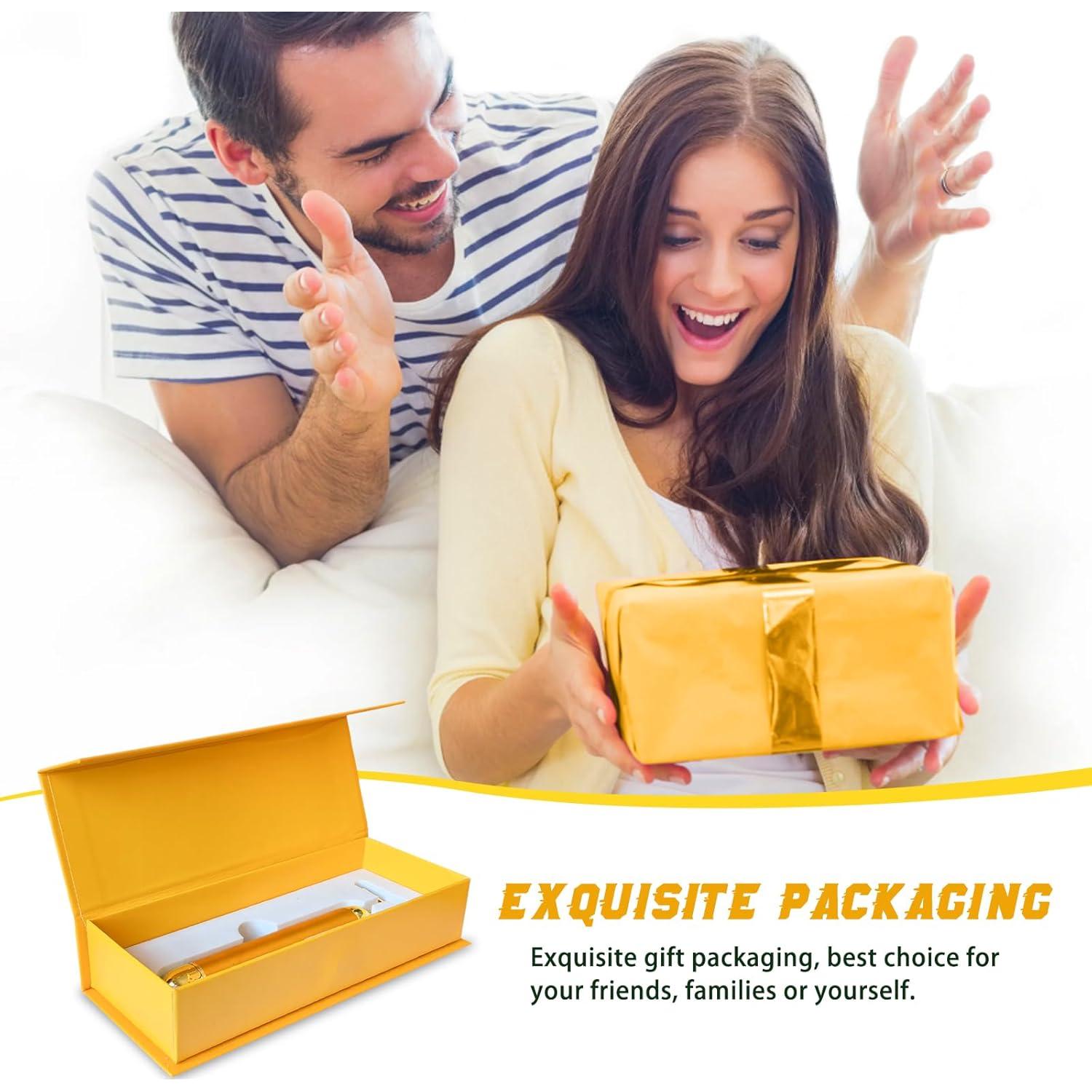 Masajeador Facial Eléctrico 2 en 1 Xunmei - Barra en T y Rodante 3D