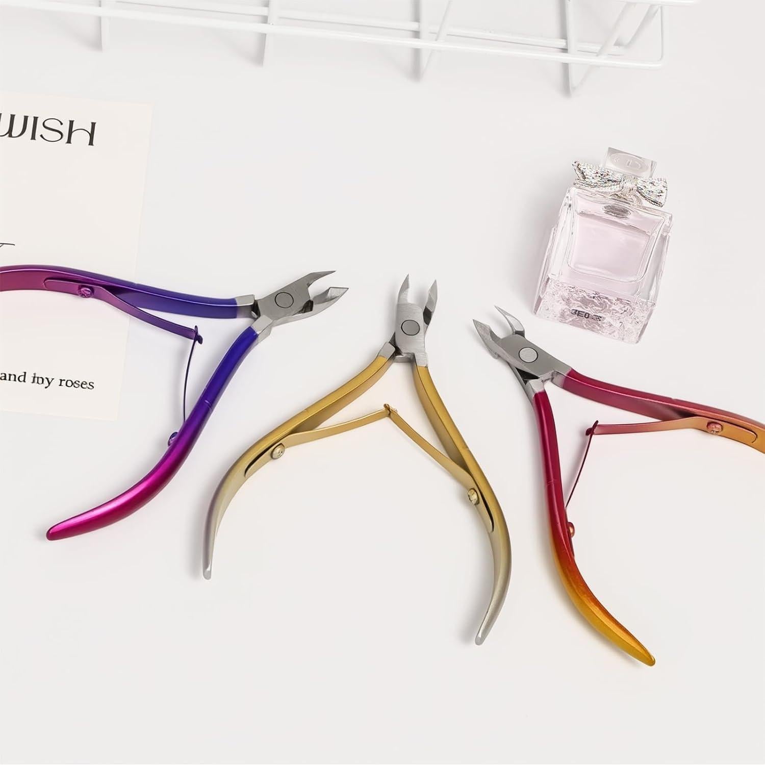 Cortador de Cutículas Cmetta Amarillo Acero al Carbono